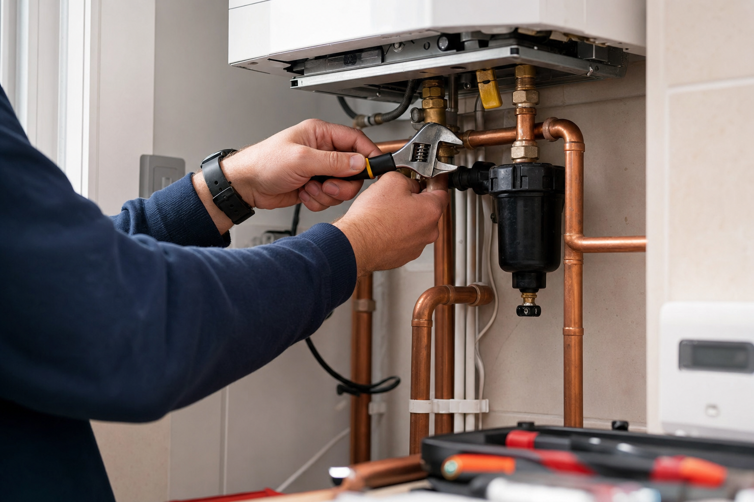 Central Heating Elm Park service image